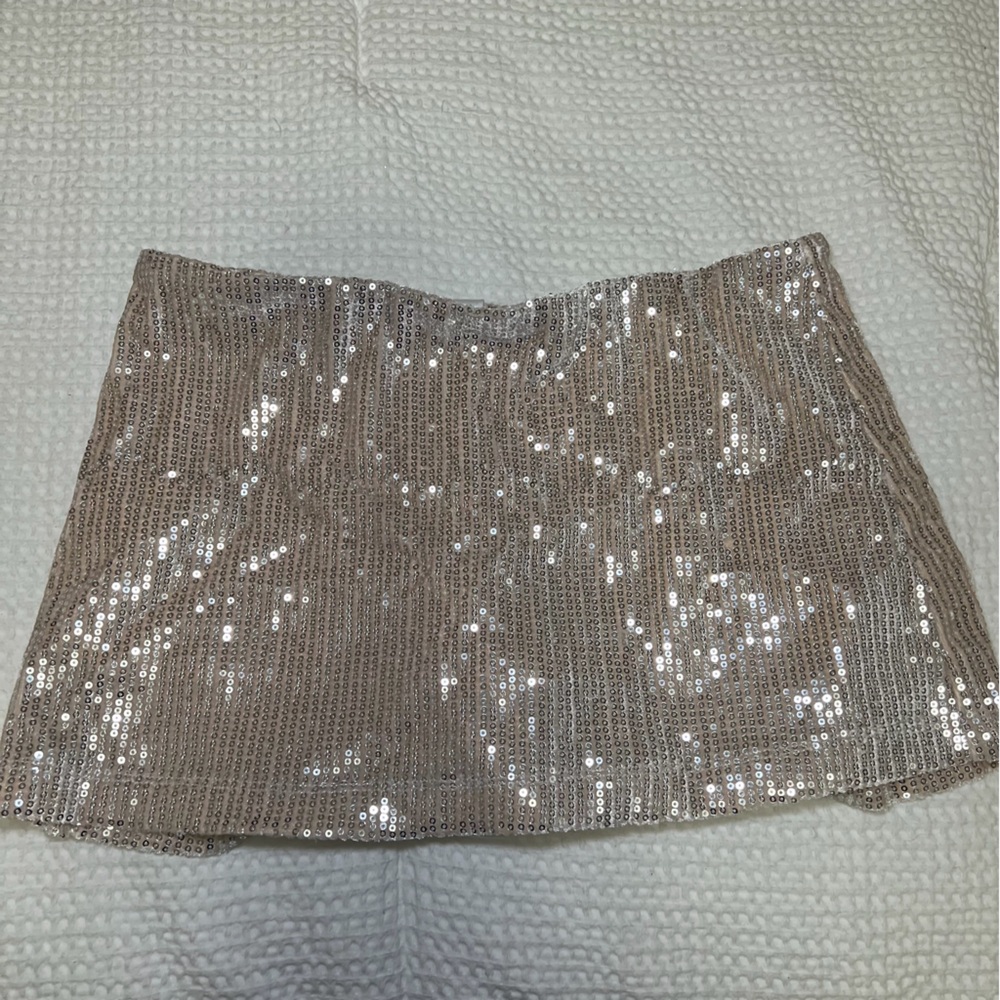 Lucy in the Sky Beaded Mini Skirt